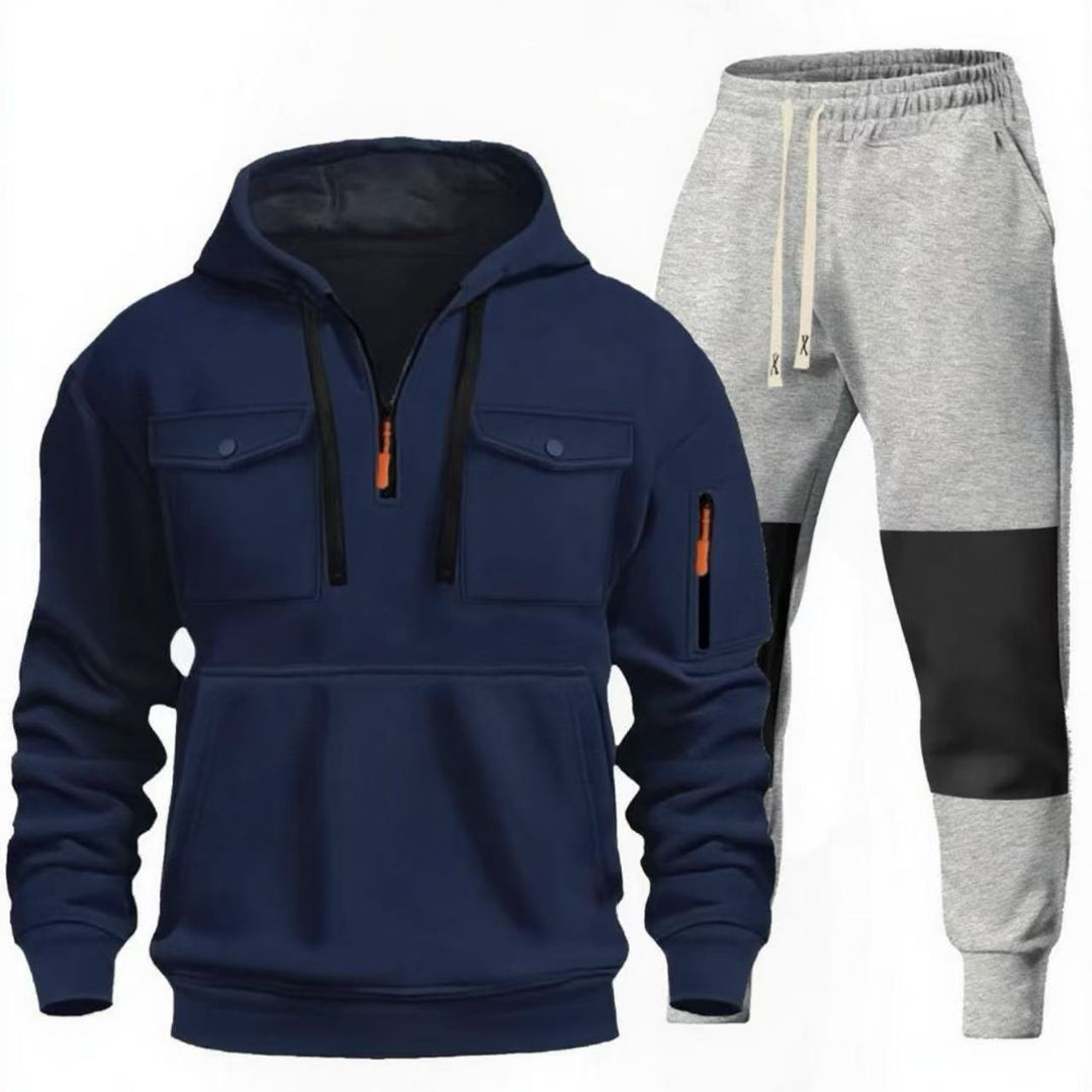 Herren funktionaler Sweatshirt- und Jogginghosen-Set Aliams