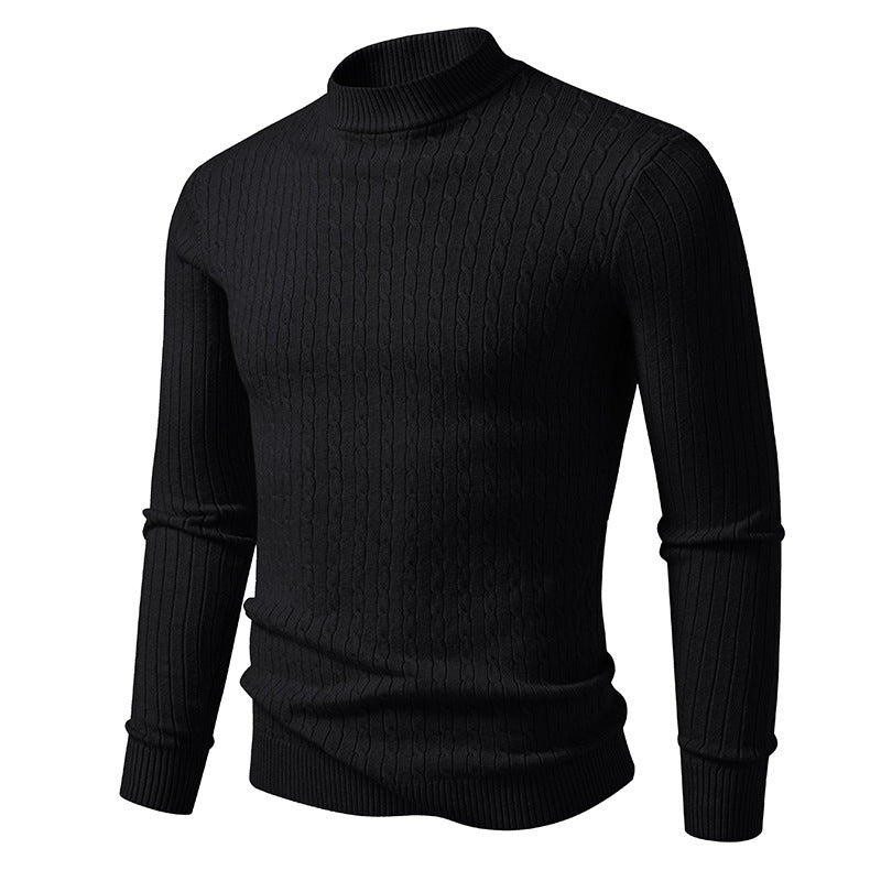 Herren Rollkragenpullover aus hochwertigem Strick Aliams