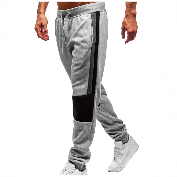 Herren Sportliche Sweatpants mit Kontrastdetails und praktischen Taschen Aliams