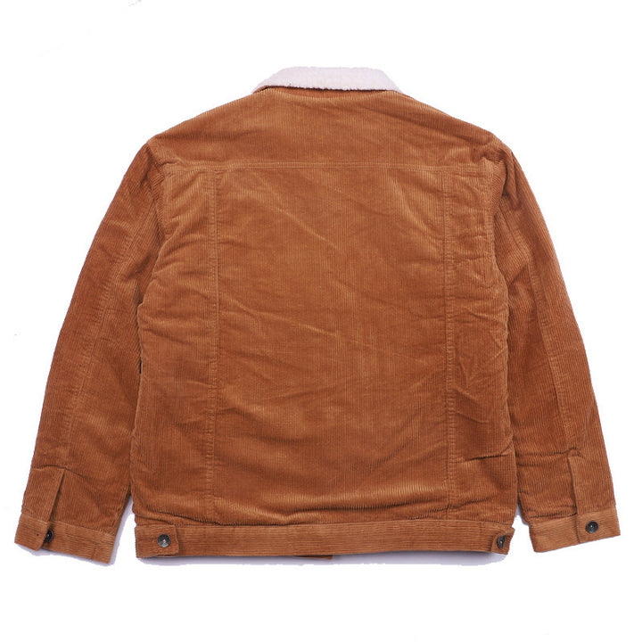 Herren Cordjacke mit kuscheligem Innenfutter Aliams