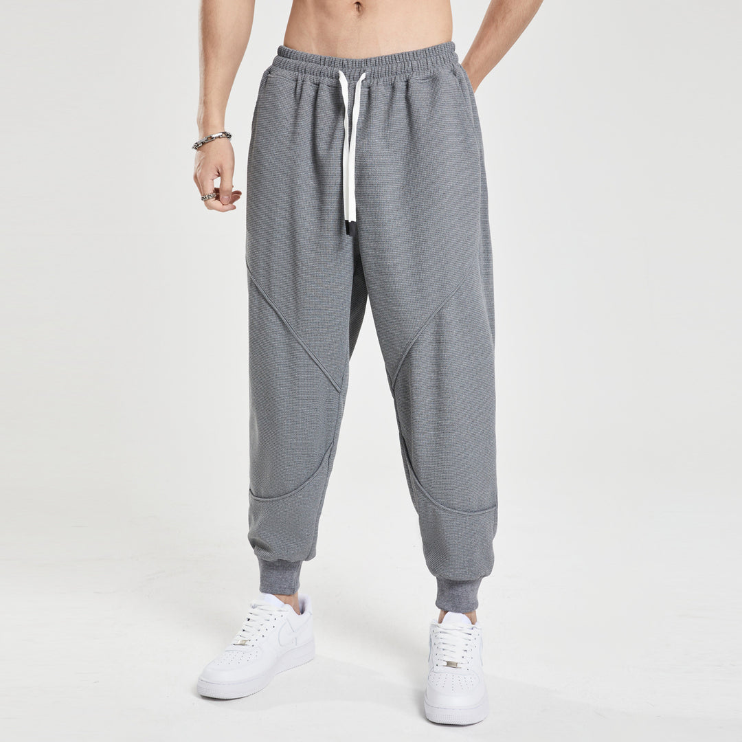 Herren sportliche Sweatpants mit gestepptem Design Aliams