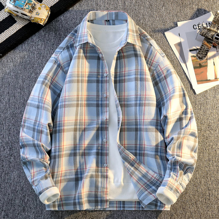 Herren Flanellhemd im karomuster Aliams