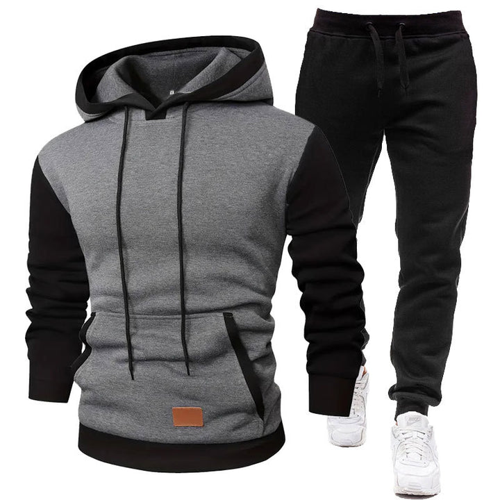 Herren Sportliches Hoodie- und Jogginghosen-Set Aliams