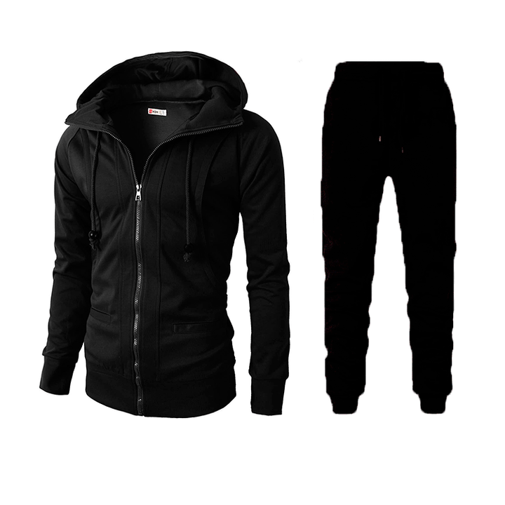 Herren Sportlicher Hoodie und Jogginghose Set mit hochwertigem Material und Funktionalität Aliams