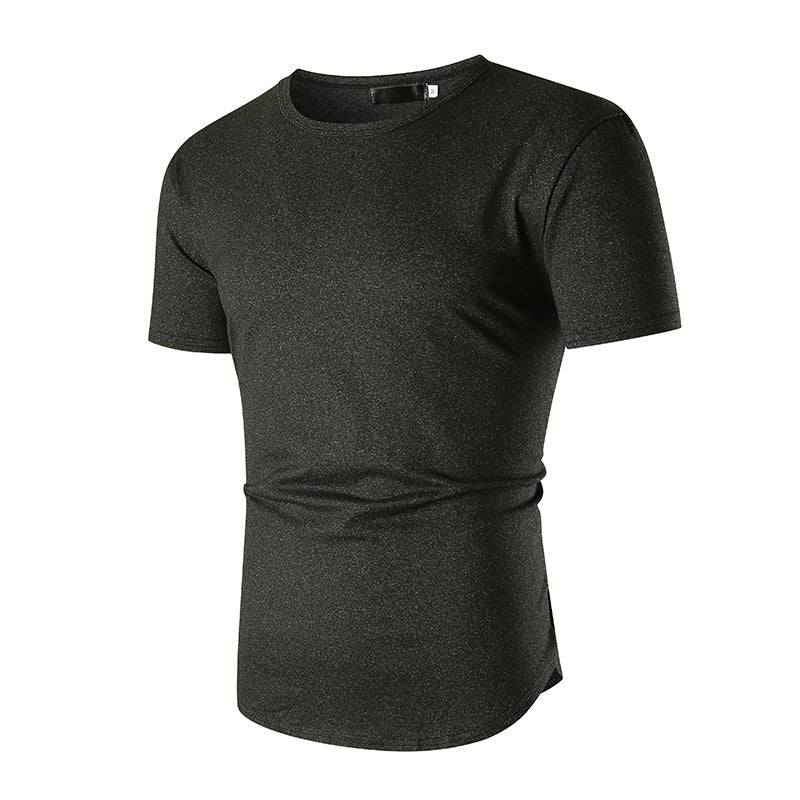 Herren sportliches T-Shirt mit atmungsaktiver Funktionsfaser und bequemer Passform Aliams