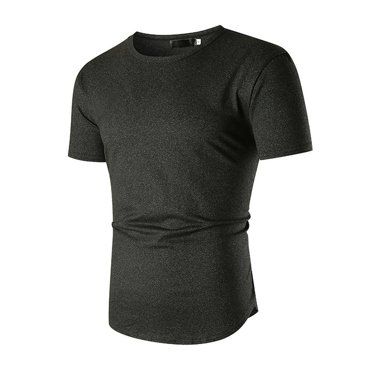 Herren sportliches T-Shirt mit atmungsaktiver Funktionsfaser und bequemer Passform Aliams
