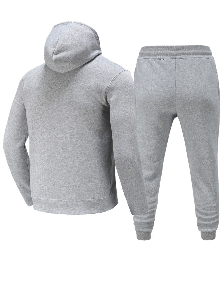 Herren Hoodie und Jogginghose Set mit auffälligem Schriftzug Aliams