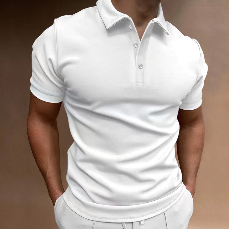 Männer leistungsorientiertes Kurzarm Polo-Shirt Aliams