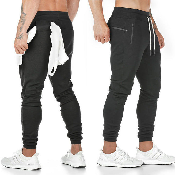 Herren Sportliche Jogginghose mit hochwertigem Stretch-Material und praktischen Taschen Aliams