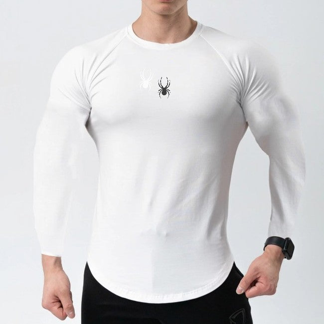 Herren Kompressions-T-Shirt mit innovativer Atmungsaktivität und körperbetontem Schnitt Aliams