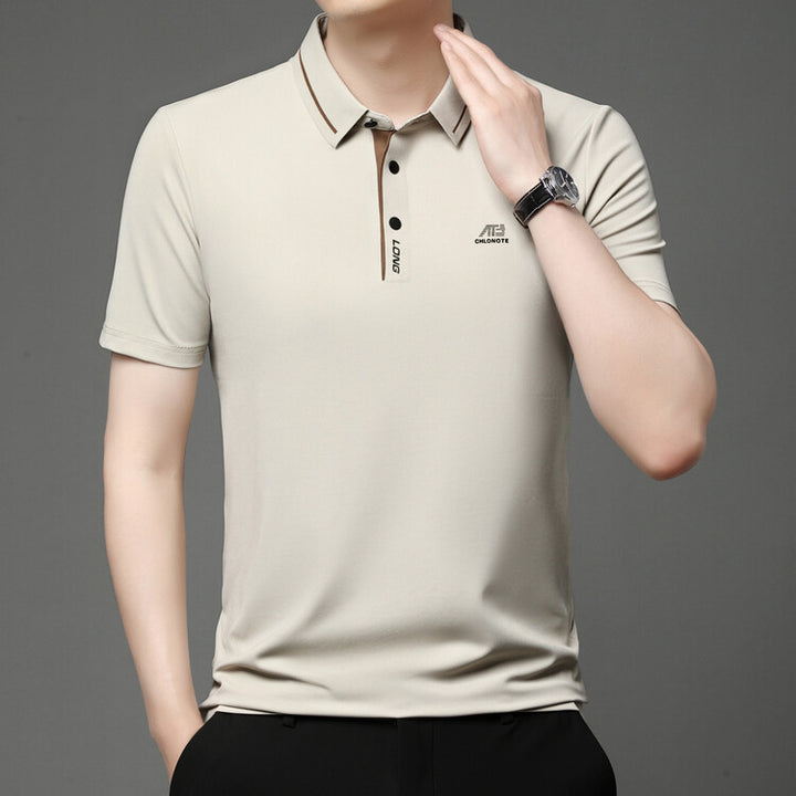 Herren feuchtigkeitsregulierendes Poloshirt mit modernem Kragen Aliams