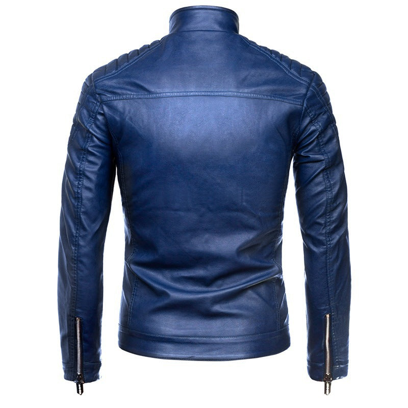 Herren Bikerjacke aus Leder Aliams