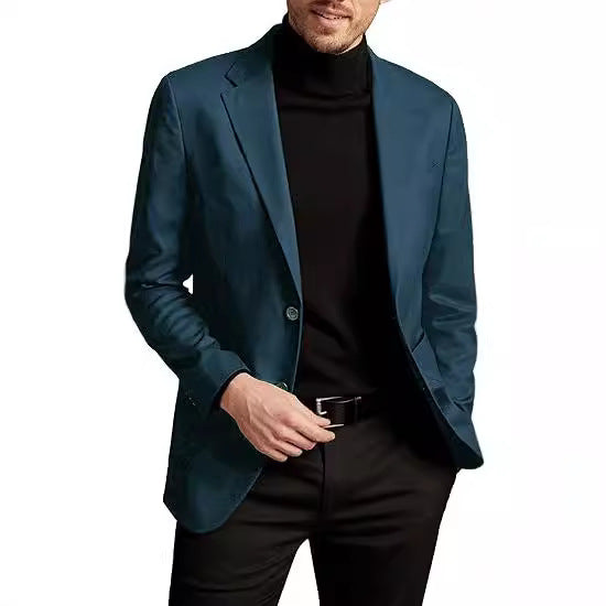 Herren eleganter Blazer mit modernem Schnitt und praktischen Taschen Aliams