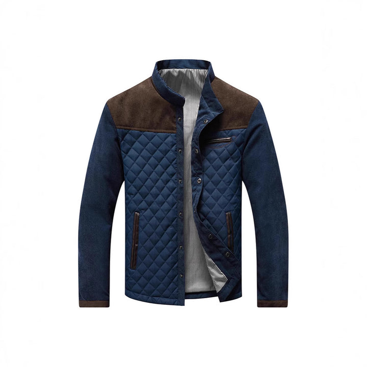 Herren gesteppte Freizeitjacke mit weichem Innenfutter Aliams