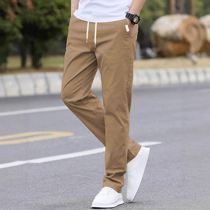 Herren Freizeit-Hose mit verstellbarem Bund und atmungsaktivem Material Aliams