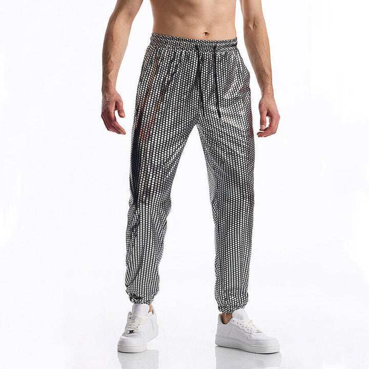 Herren Sportliche Jogginghose mit reflektierendem Design Aliams