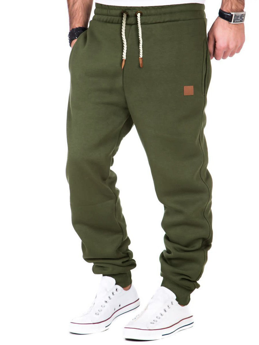 Herren bequeme Freizeit-Jogginghose mit elastischem Bund und praktischen Taschen Aliams