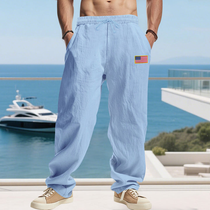 Herren Sommerliche Freizeithose Aliams