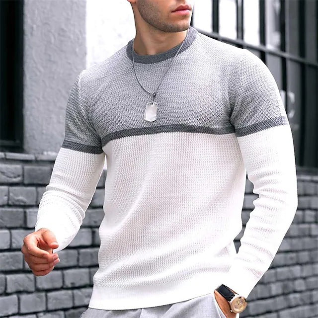 Herren Strickpullover mit modernen Akzenten Aliams