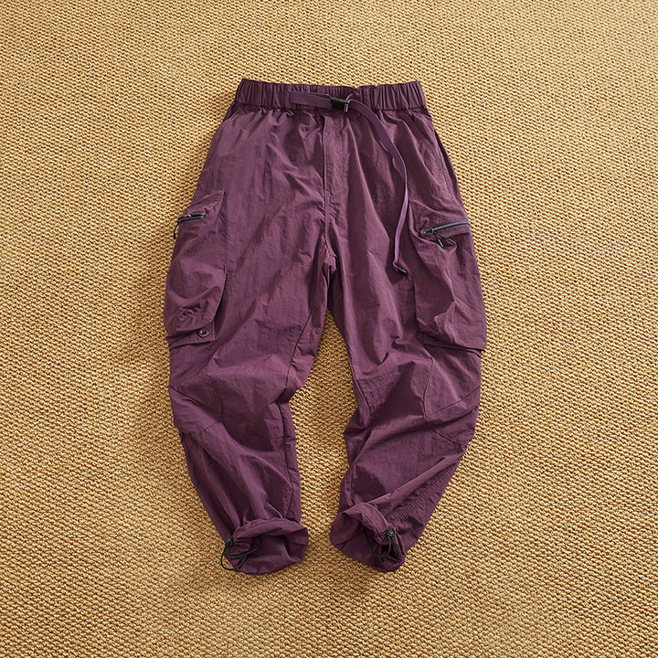 Herren Cargo-Hose mit praktischen Taschen und elastischem Bund Aliams