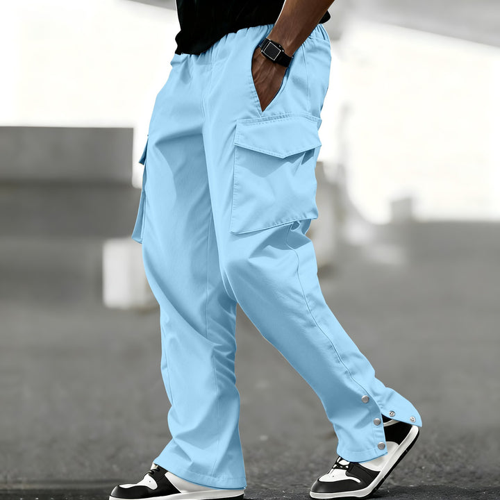 Herren Cargo-Hose mit praktischen Taschen und modernem Schnitt Aliams
