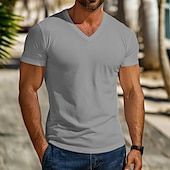 Herren V-Ausschnitt T-Shirt Aliams