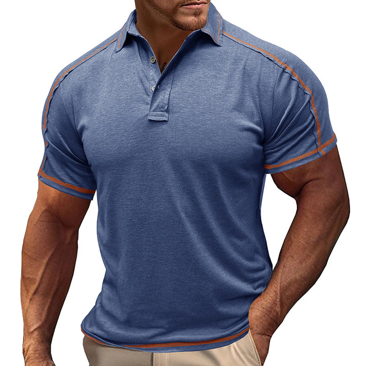 Herren Sportliches Poloshirt Aliams