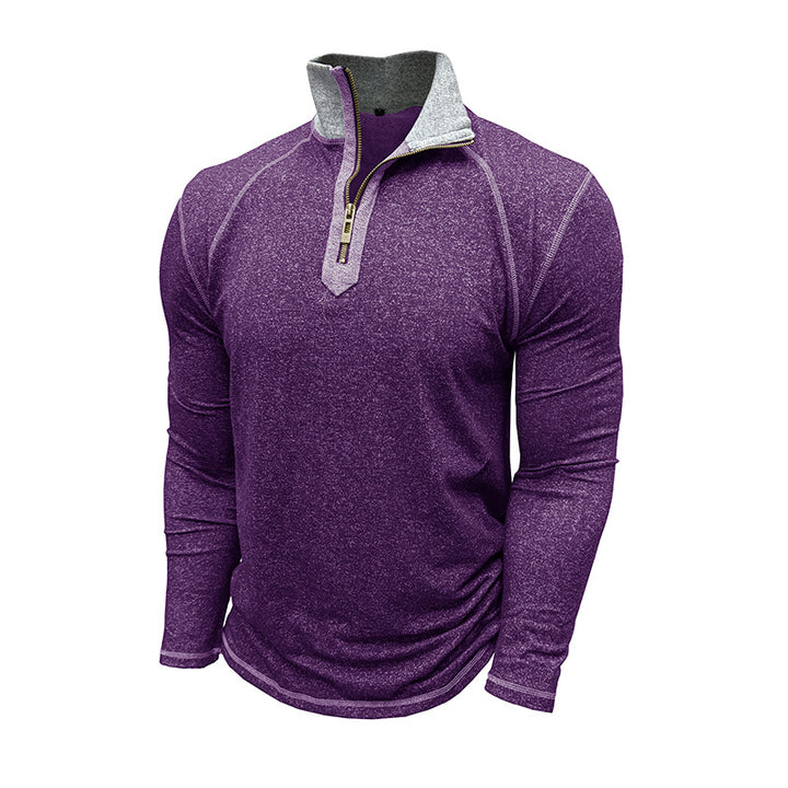 Herren Funktions-Thermo-Pullover mit Stehkragen Aliams