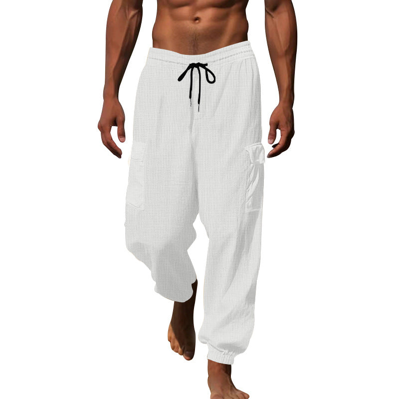 Herren Cargo-Hose mit elastischem Bund und praktischen Seitentaschen Aliams