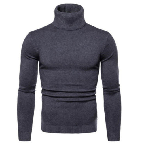 Herren Rollkragenpullover aus feiner Merinowolle Aliams