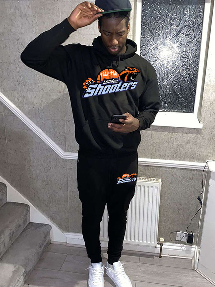 Herren Sportliches Hoodie- und Jogginghose-Set mit stylischem Basketball-Design Aliams