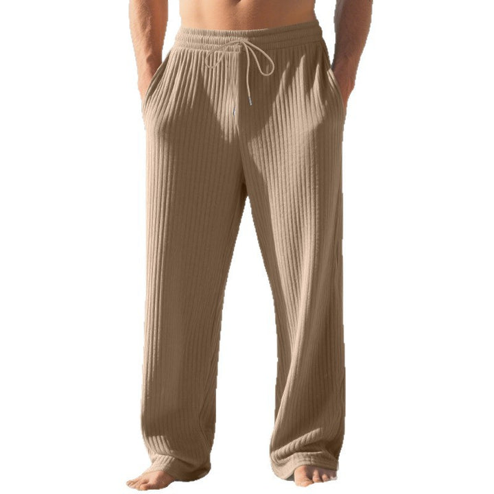 Herren bequeme Strandhosen aus atmungsaktivem Gewebe mit elastischem Bund Aliams