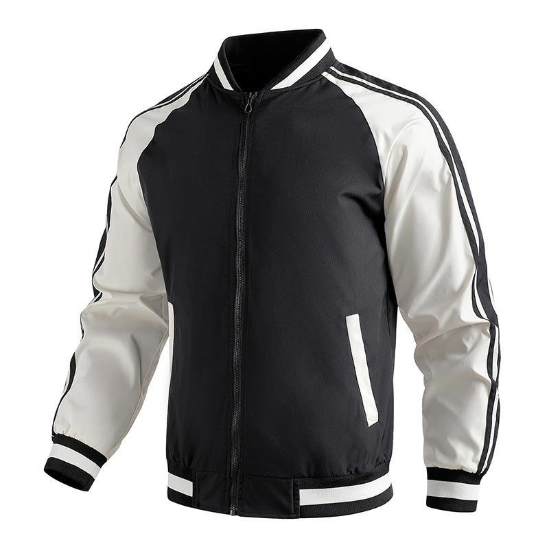 Herren sporty Baseballjacke Aliams