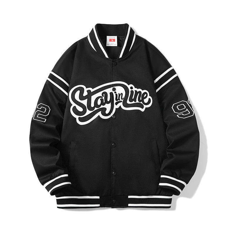 Herren sportliche Collegejacke Aliams