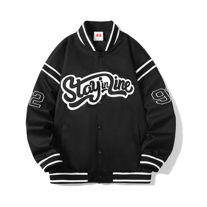 Herren sportliche Collegejacke Aliams