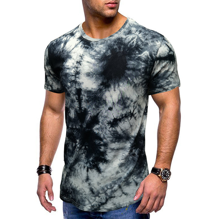 Herren T-Shirt mit angesagtem Batik-Muster und hochwertiger Baumwolle Aliams