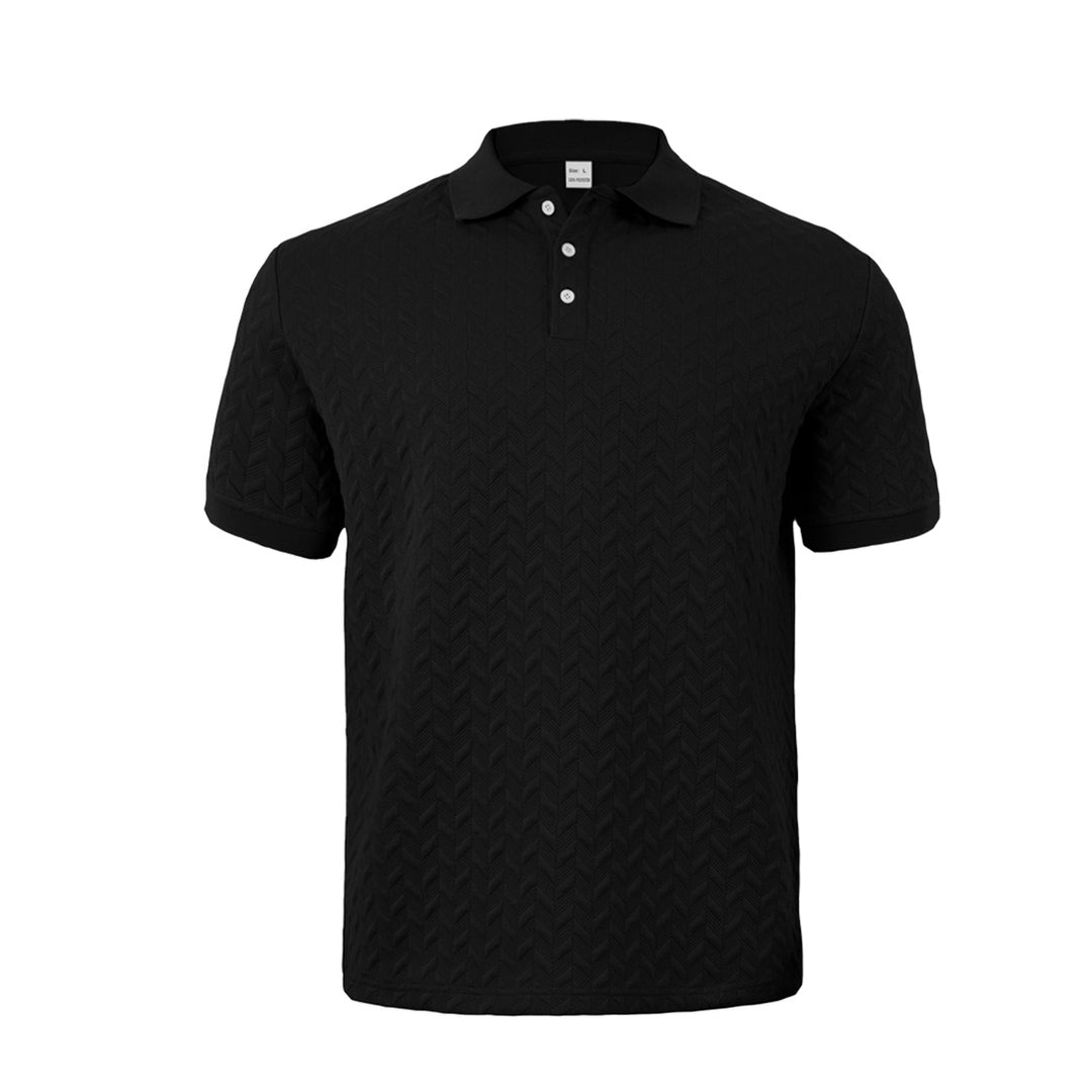 Herren sportliches Poloshirt mit strukturiertem Design Aliams