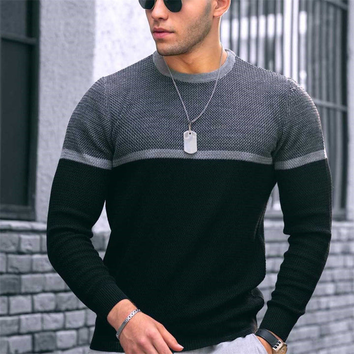 Herren Strickpullover mit modernen Akzenten Aliams