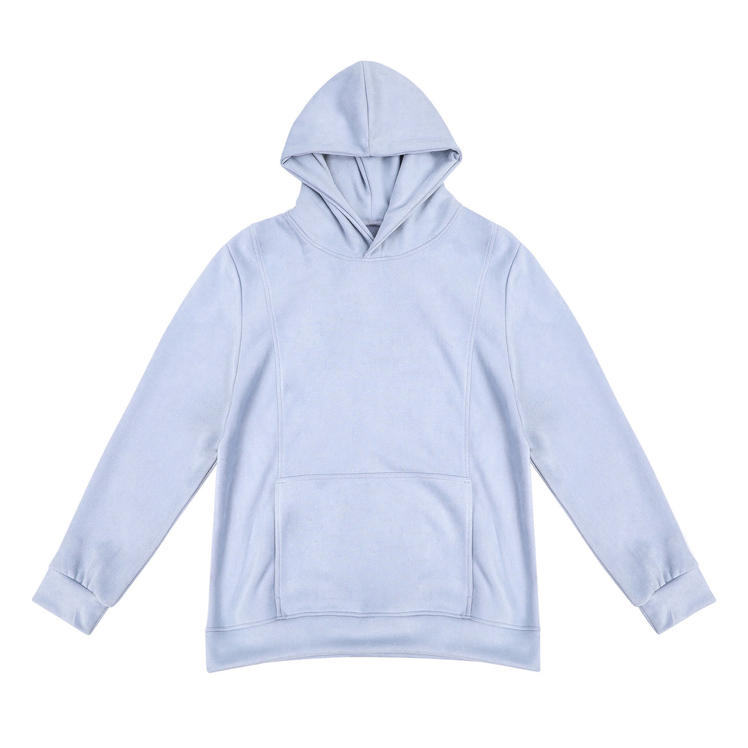 Herren Kapuzenpullover mit praktischem Kängurutaschen-Design und weichem Innenfutter Aliams