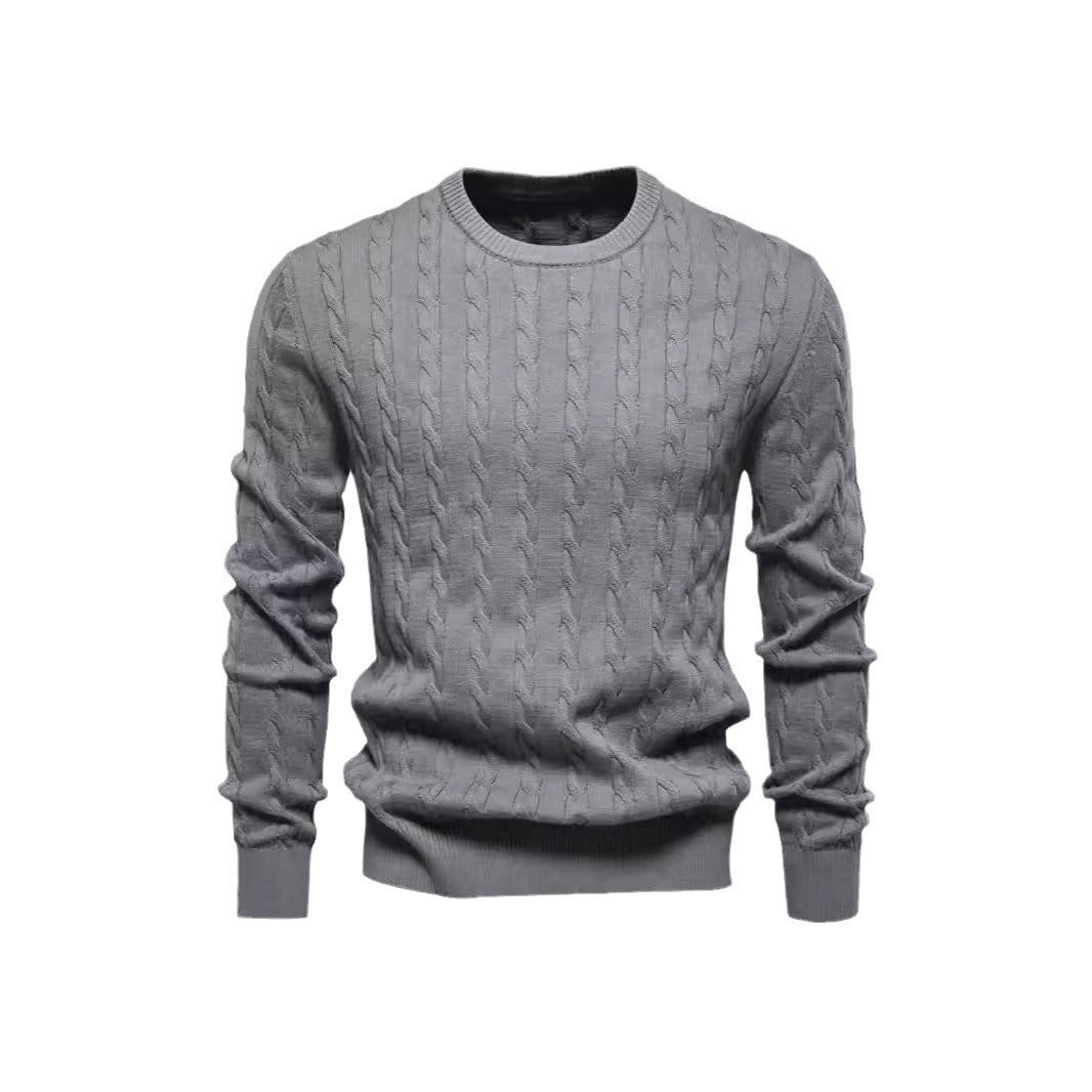 Herren Gemusterter Strickpullover Aliams