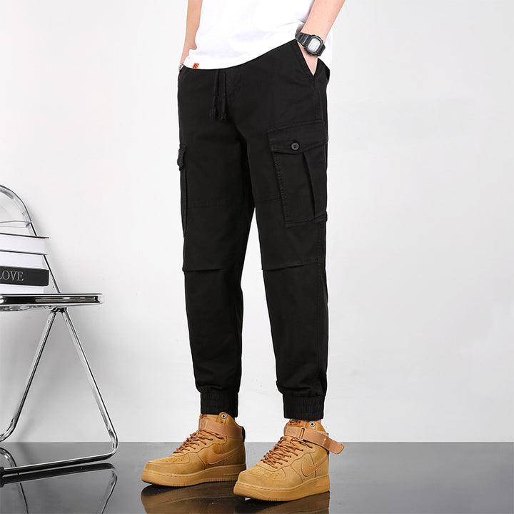 Herren Cargo-Hose mit vielseitigen Taschen Aliams