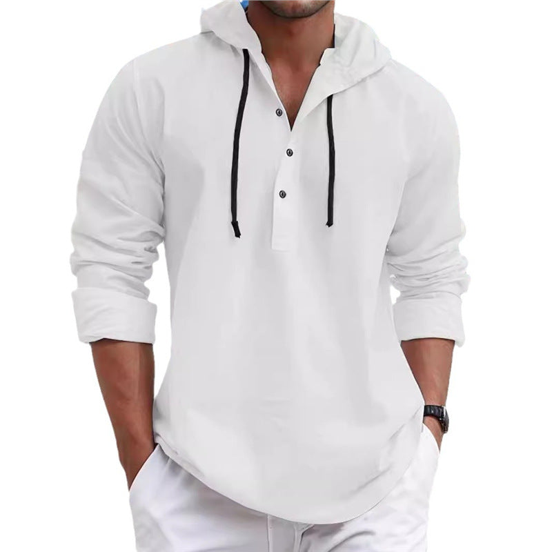 Herren Freizeitpullover mit Kapuze Aliams