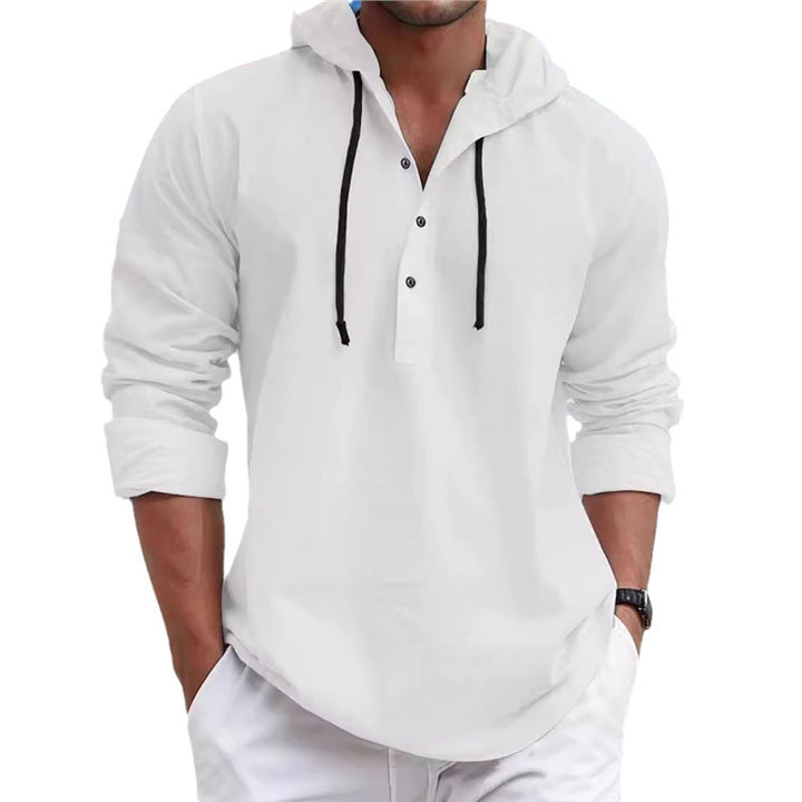 Herren Freizeitpullover mit Kapuze Aliams