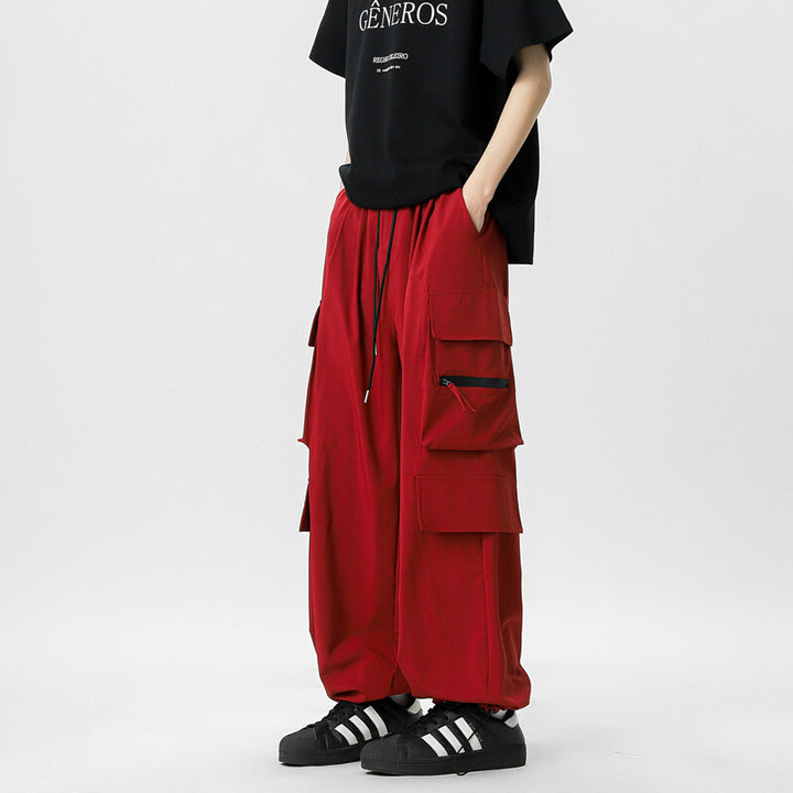 Unisex Cargo-Hose mit praktischen Seitentaschen und elastischem Bund Aliams