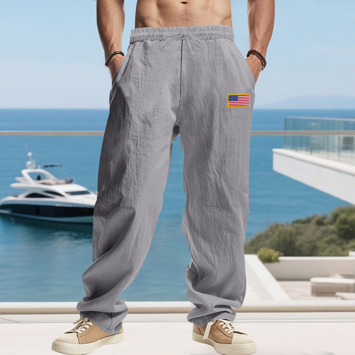 Herren Sommerliche Freizeithose Aliams