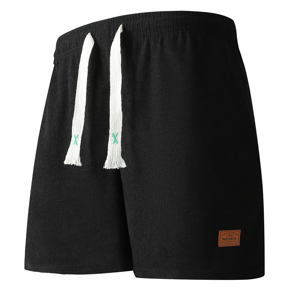 Herren Freizeithosen mit elastischem Bund und seitlichen Eingrifftaschen Aliams