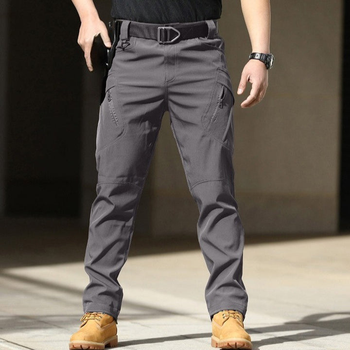 Herren Cargo-Hose mit verstellbarem Bund und tiefen Seitentaschen Aliams