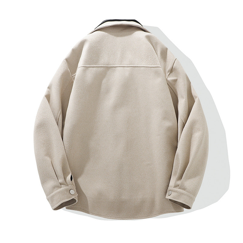 Herren trendige Übergangsjacke mit zwei praktischen Taschen Aliams