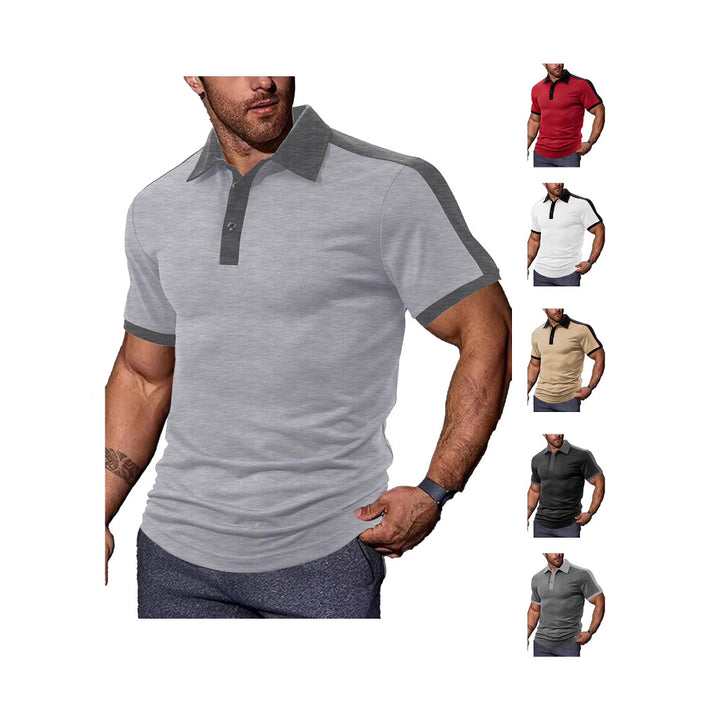 Herren Sportliches Polo-Shirt mit atmungsaktiver Struktur Aliams