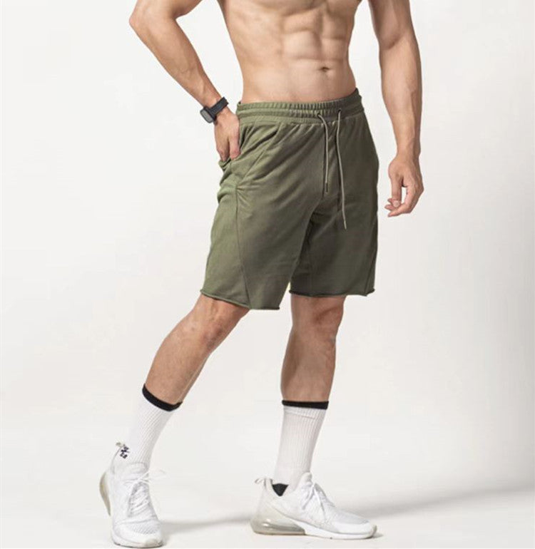Herren Bequeme Freizeitshorts mit elastischem Bund und Taschen Aliams